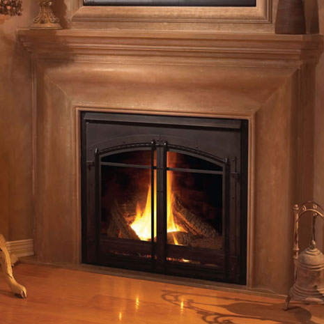 1115.11.101 Cast stone fireplace mantel