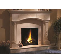 1130.70.531 stone fireplace mantle surround in Vancouver