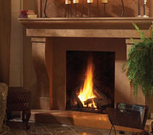 1147.599 stone fireplace mantle surround in Vancouver