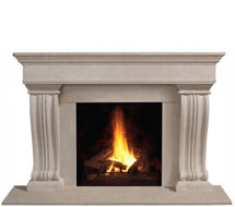1110.536 stone fireplace mantle surround direct from us